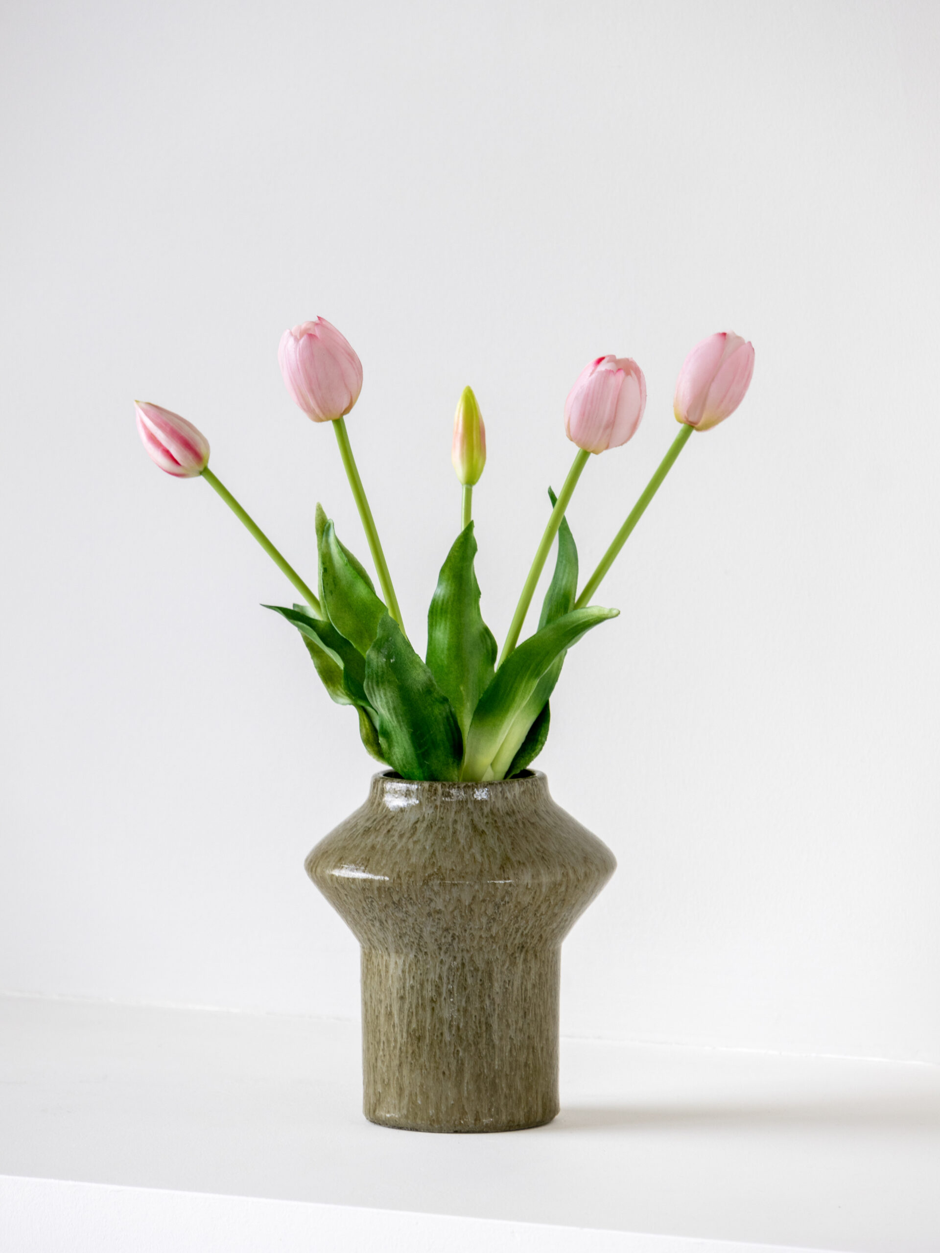 Bosje real touch kunsttulpen | Licht roze