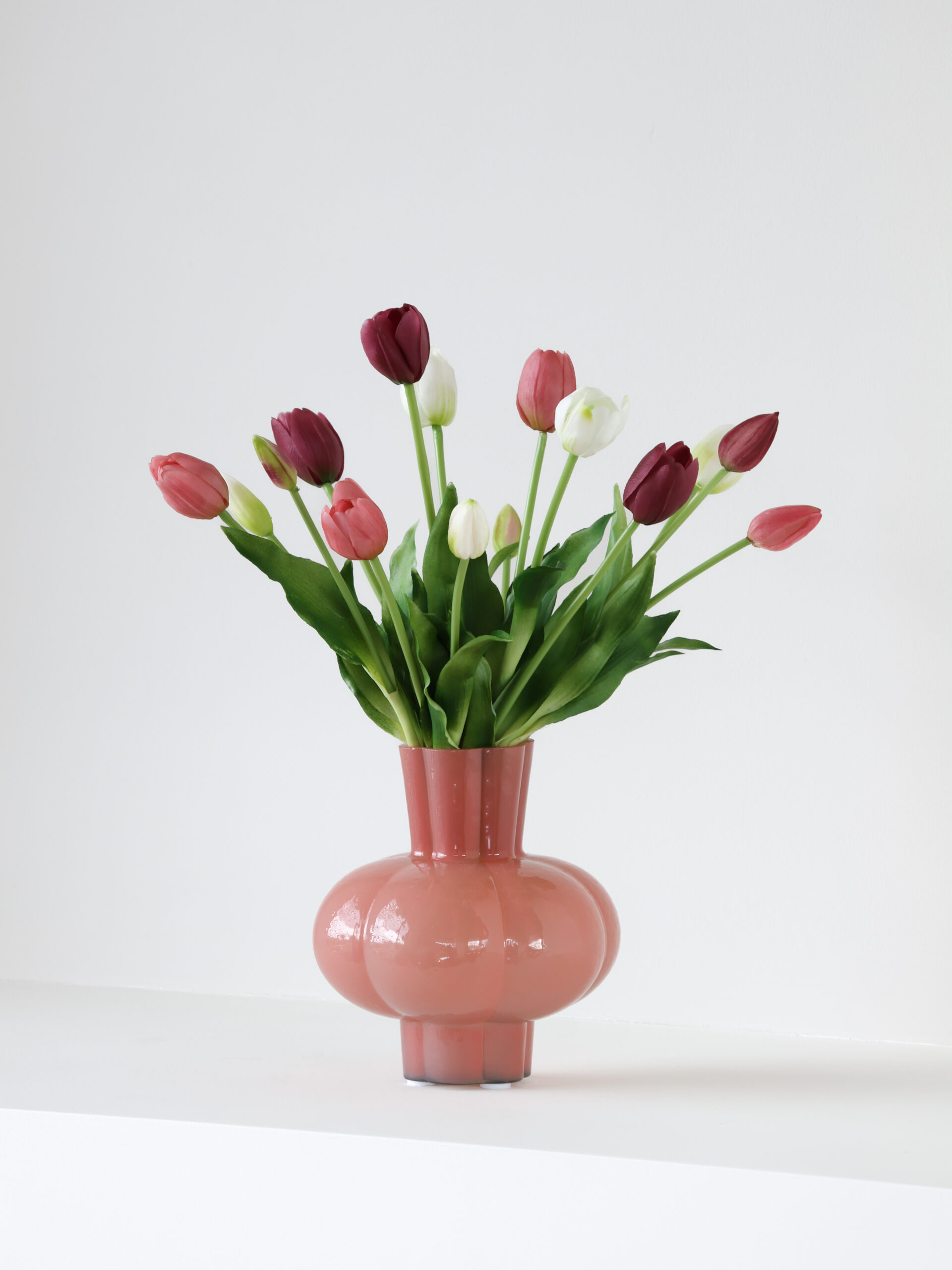 Real touch kunstbloemen, mooier dan zijde. Kunst tulpen. bos real touch kunsttulpen mix