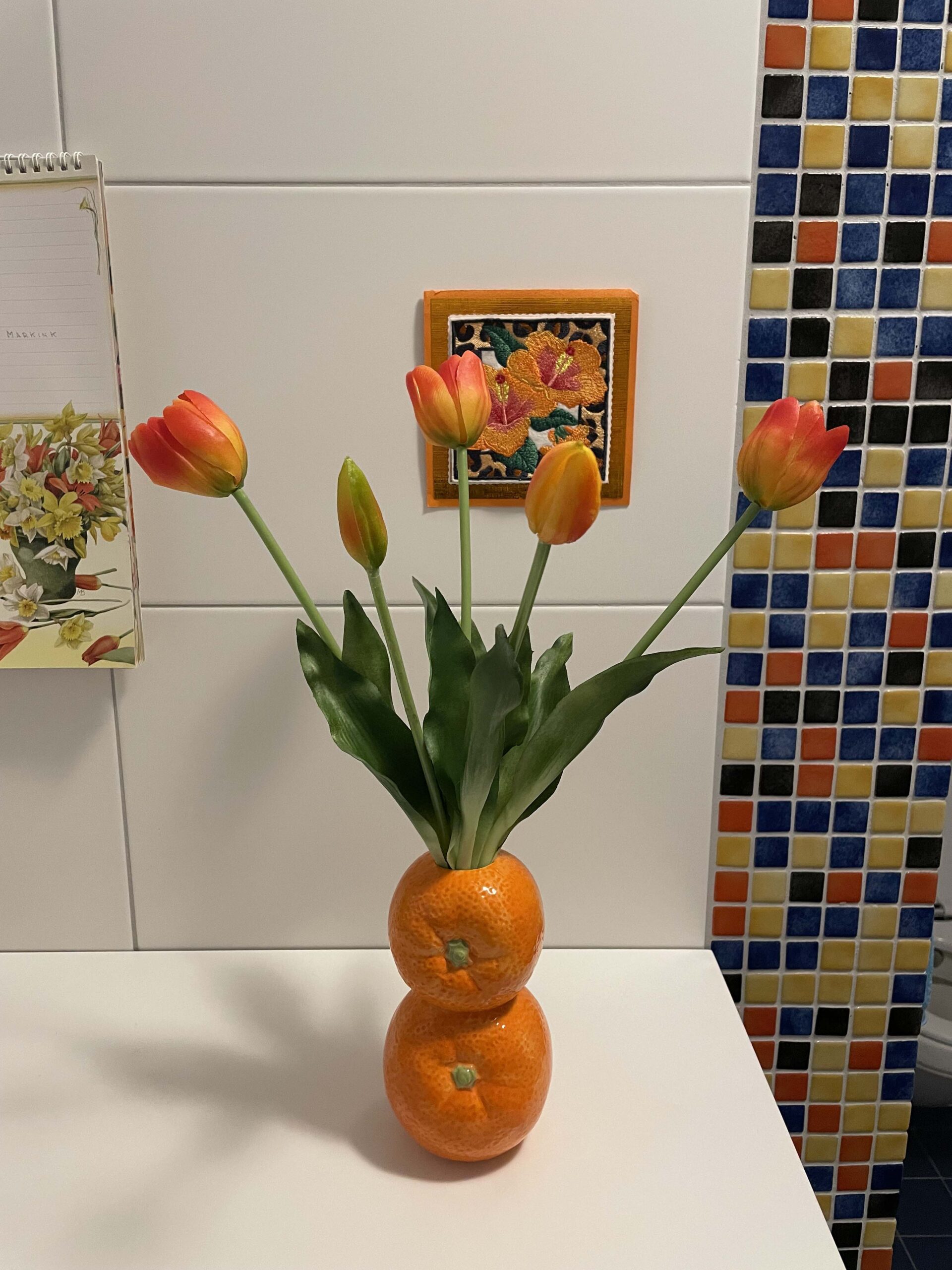 Kunst tulpen