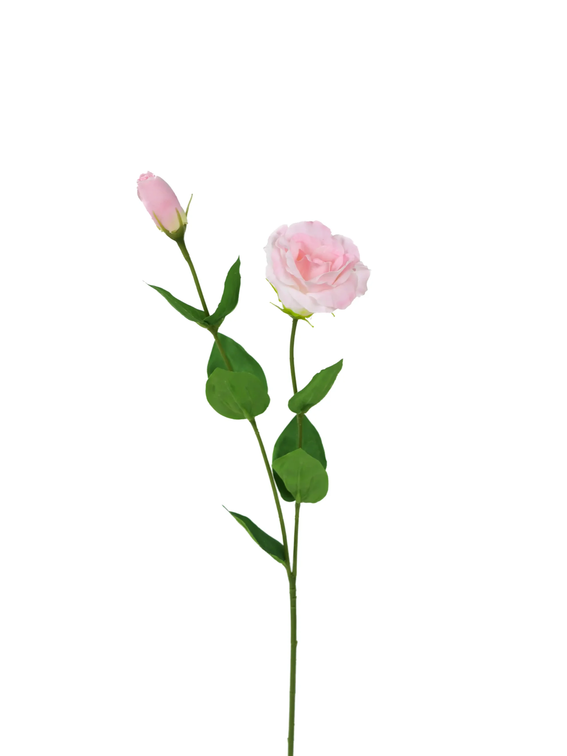 Kunstbloem Lisianthus Lichtroze Real Touch 62 cm