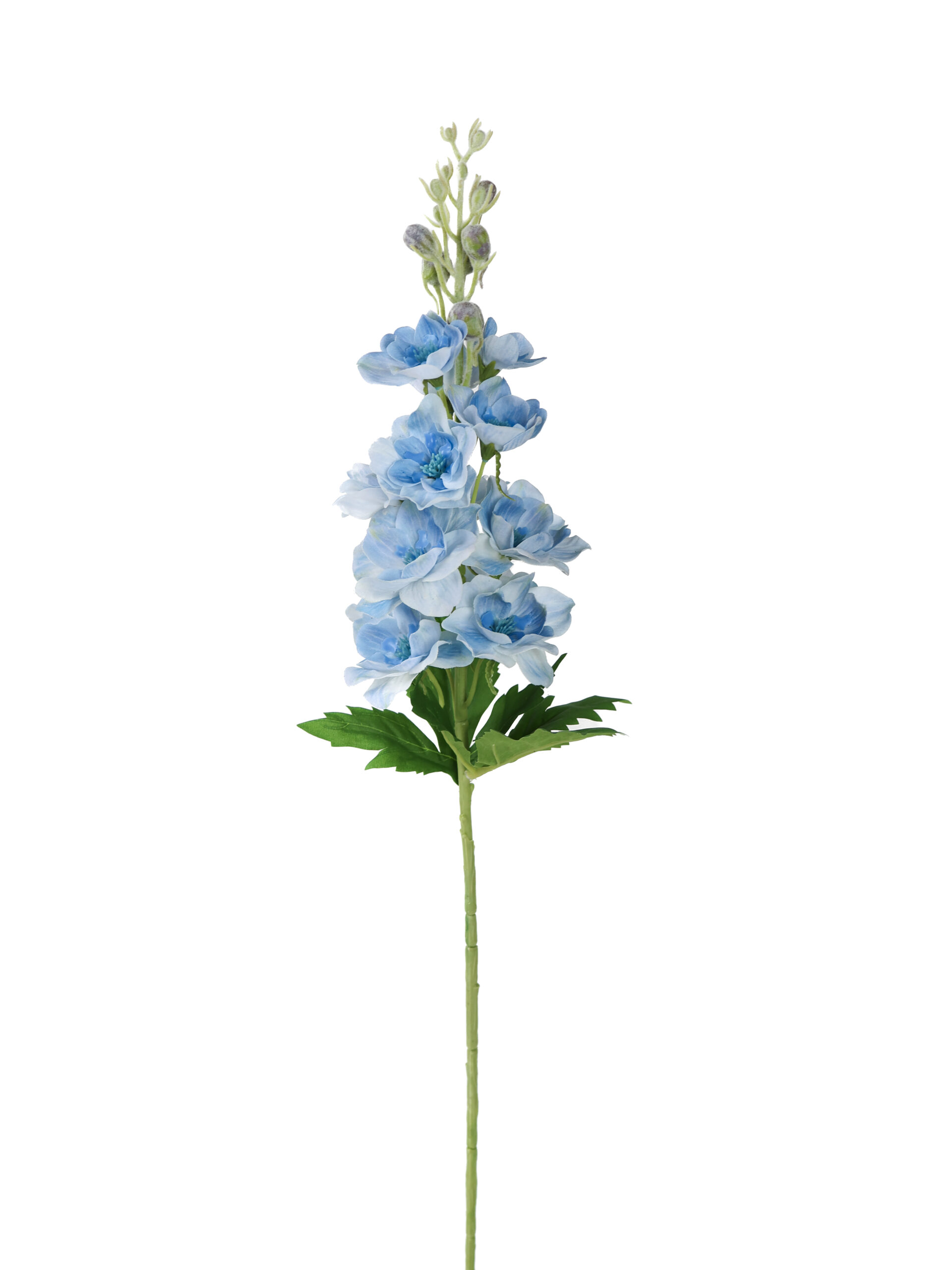 Kunstbloem Ridderspoor Blauw Real Touch 71 cm