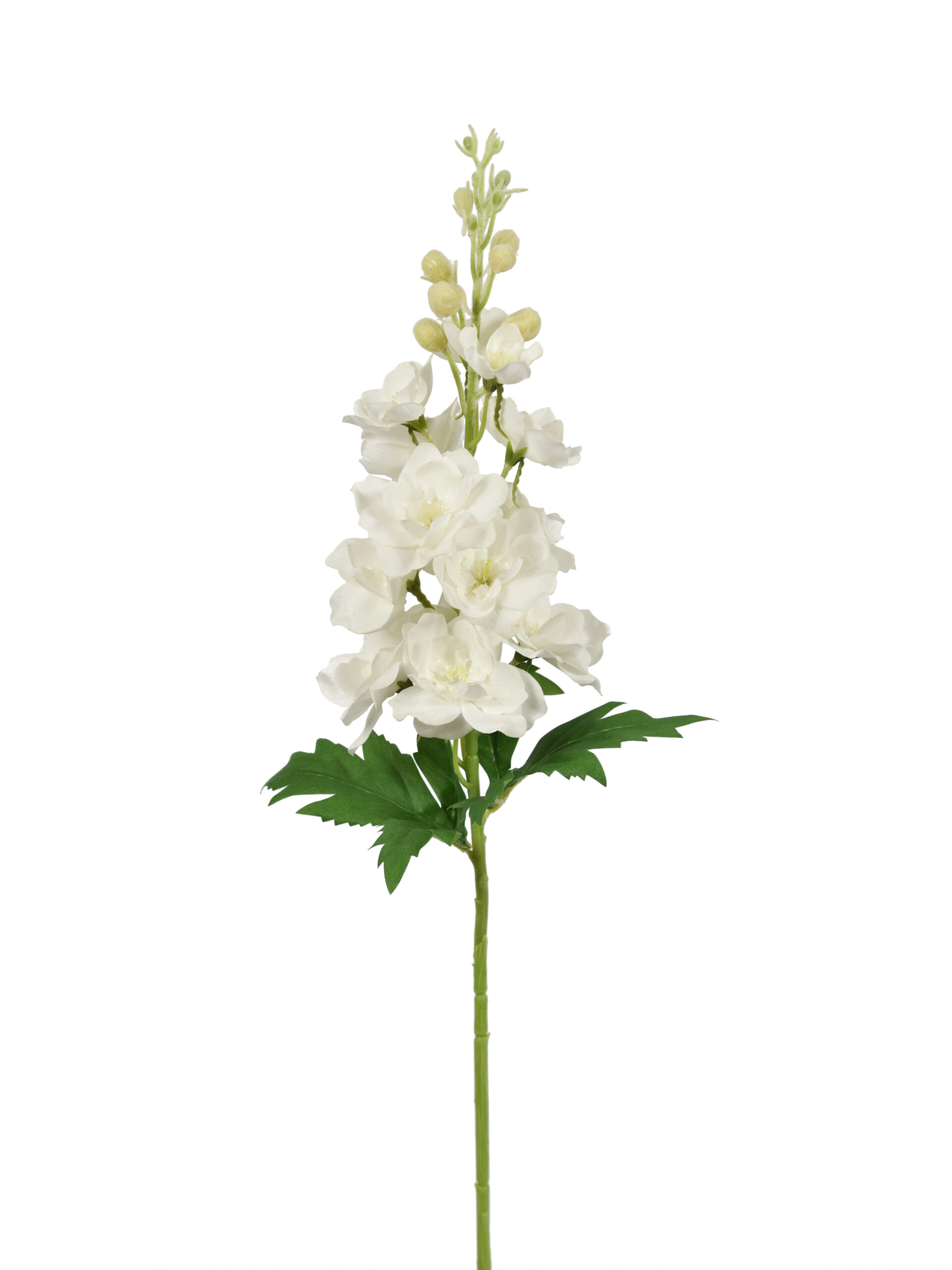 Kunstbloem Ridderspoor Wit Real Touch 71 cm
