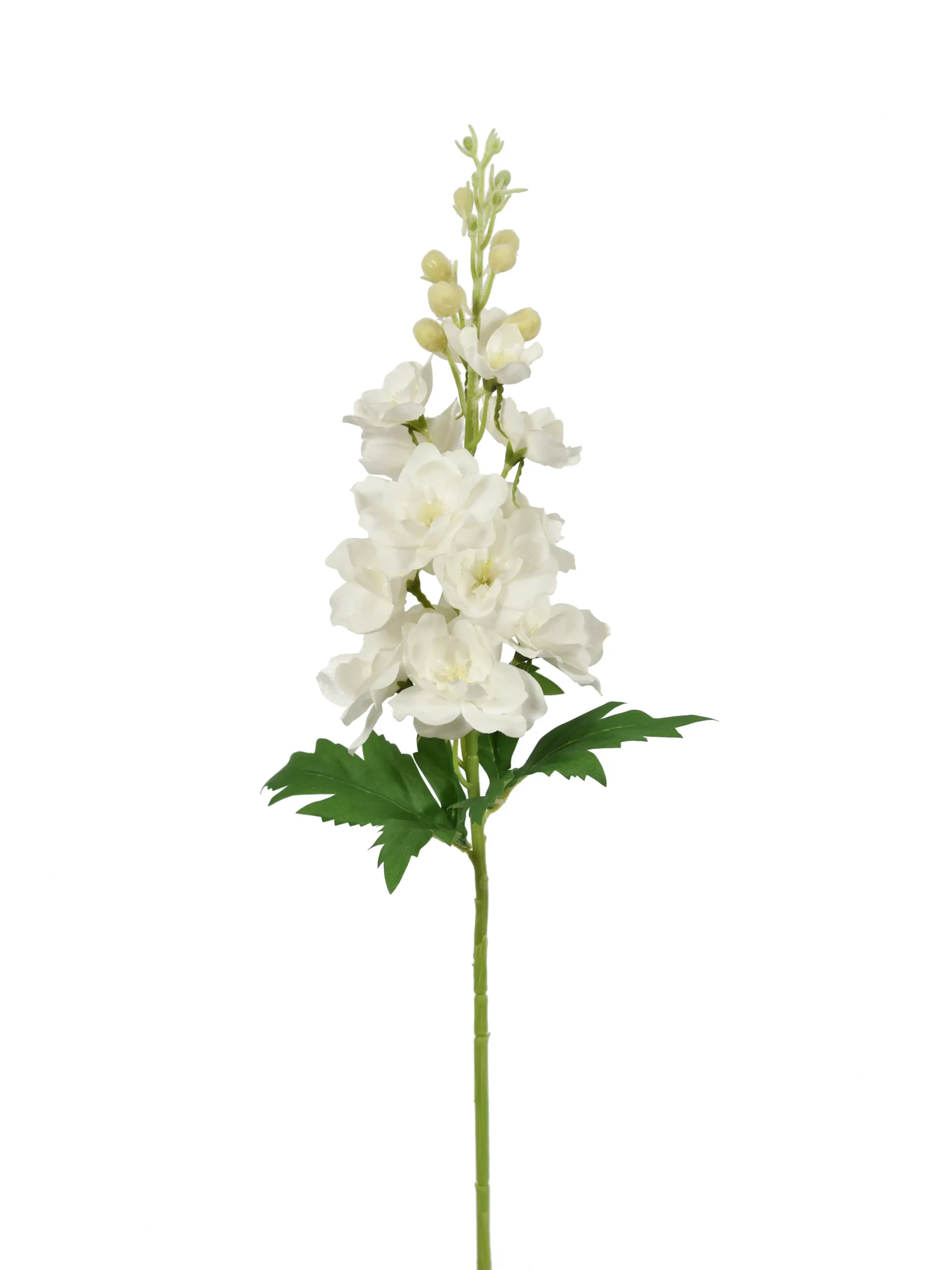 Kunstbloem Ridderspoor Wit Real Touch 71 cm