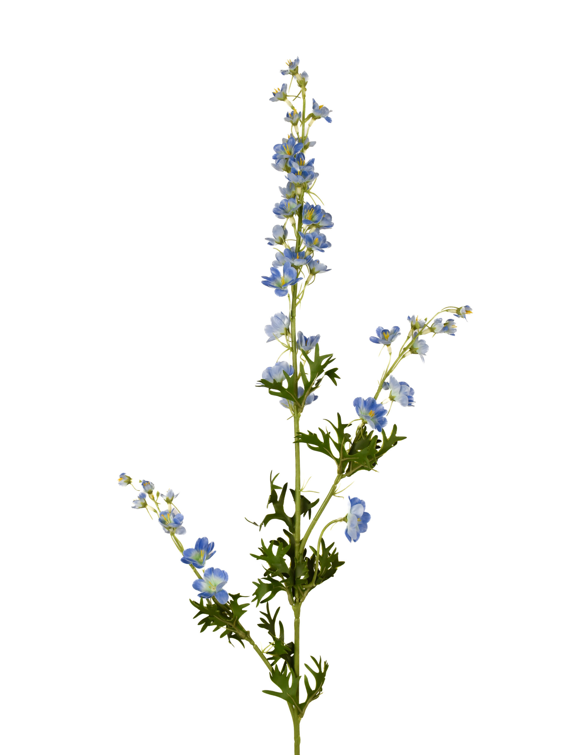 Kunstbloem Ridderspoor Blauw Real Touch 88 cm