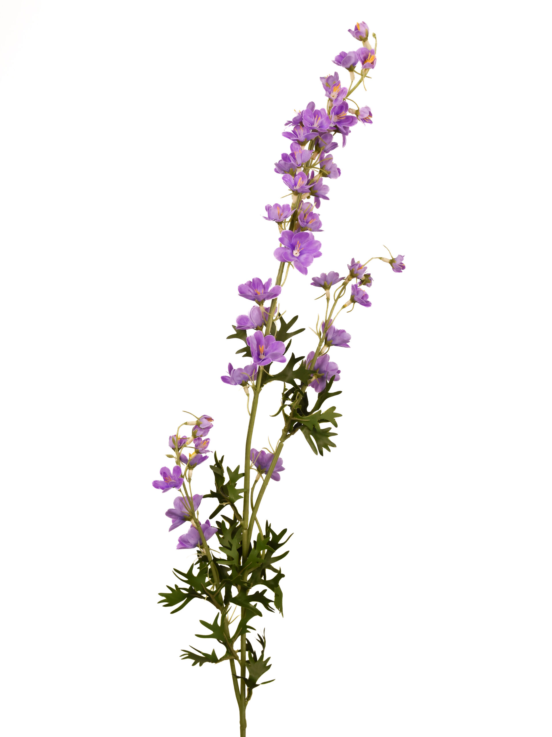 Kunstbloem Ridderspoor Paars Real Touch 88 cm