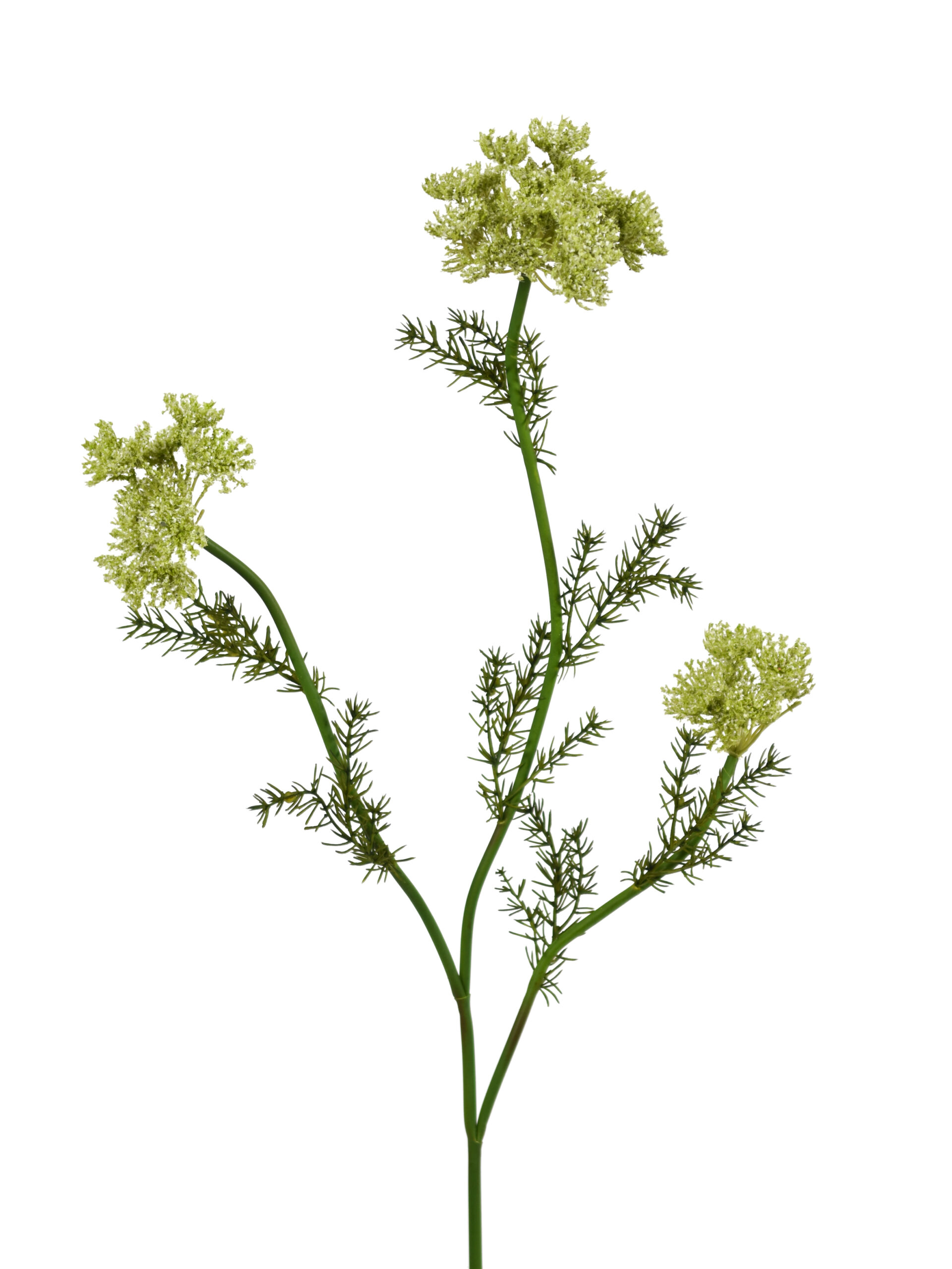 Kunstbloem Lace Groen Real Touch 75 cm